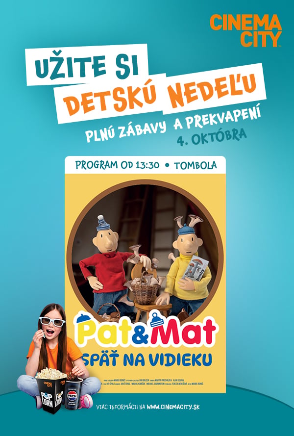 Detská nedeľa: Pat a Mat: Späť na vidieku