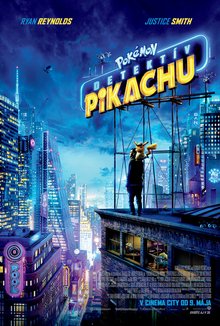 Pokémon Detektív Pikachu 3D SUPERSCREEN - dabing poster