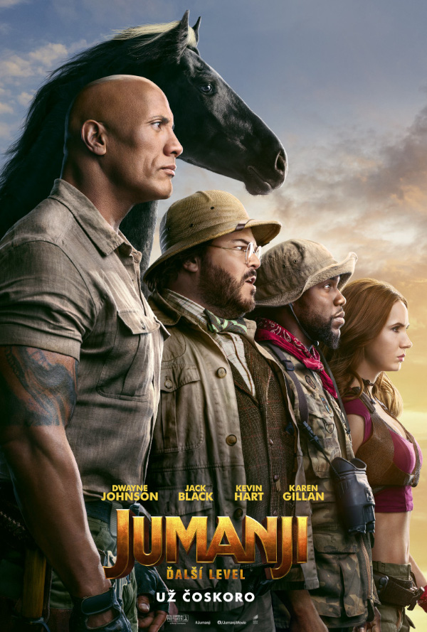 Jumanji: Ďalší level poster