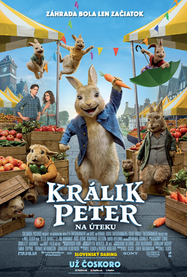 Králik Peter na úteku poster