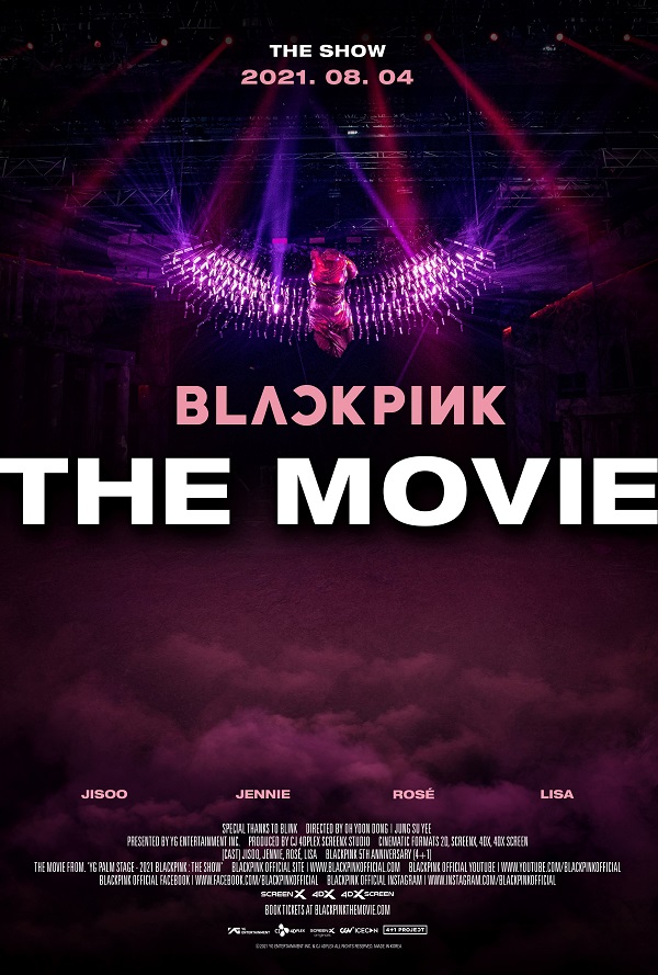 Blackpink The Movie poster