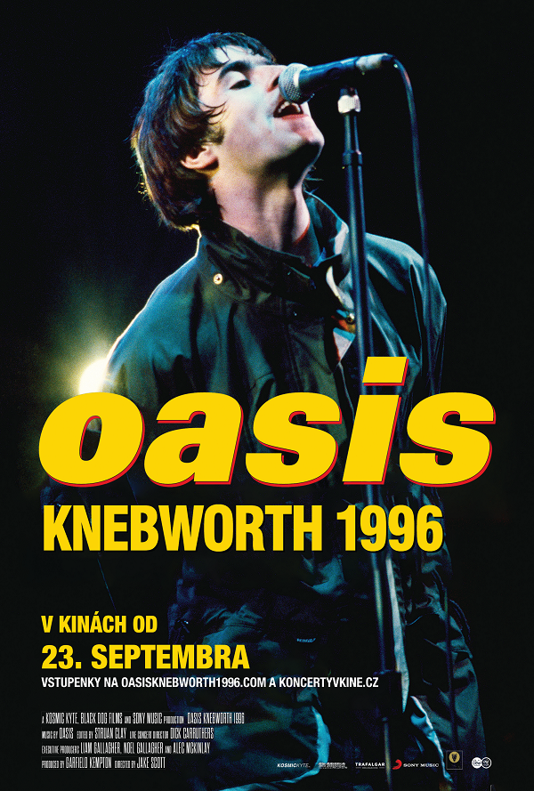 Oasis Knebworth 1996 poster