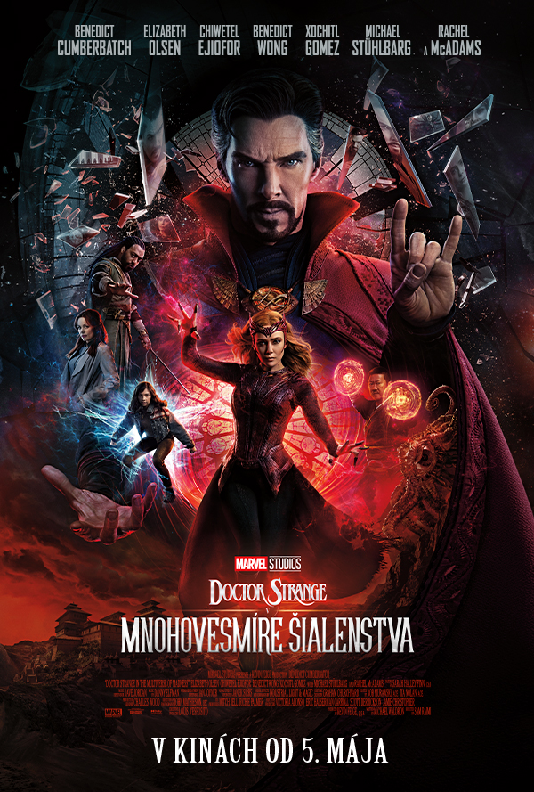 Doctor Strange v mnohovesmíre šialenstva poster