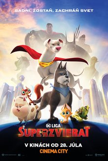 DC Liga superzvierat poster