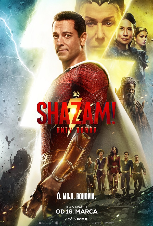 Shazam! Hnev bohov poster