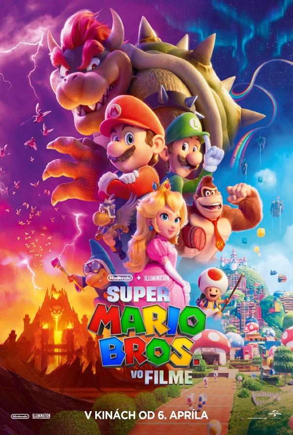 Super Mario Bros. vo filme poster