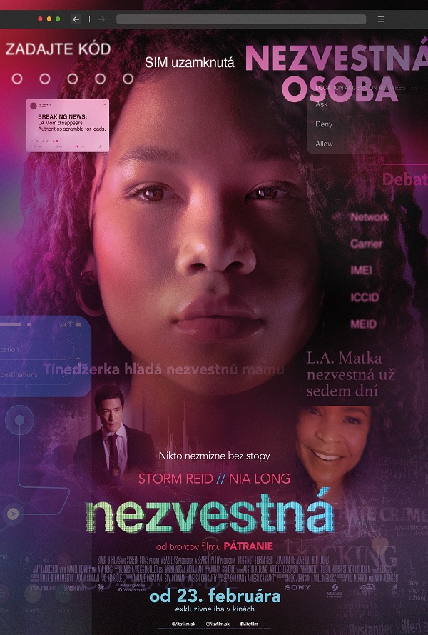 Nezvestná poster