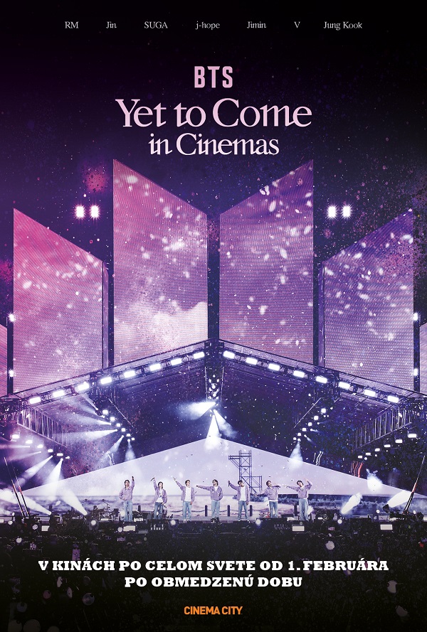 BTS: Yet To Come in Cinemas poster