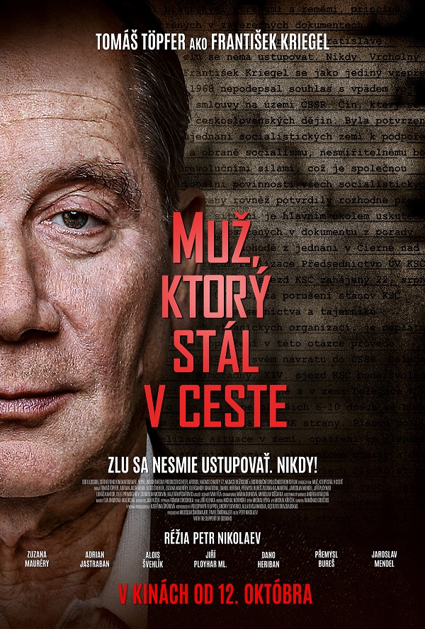 Muž, ktorý stál v ceste poster