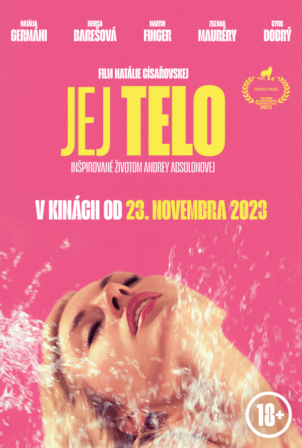 Jej telo 18+ poster