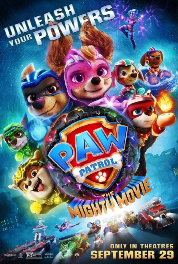 Paw Patrol: The Mighty Movie poster