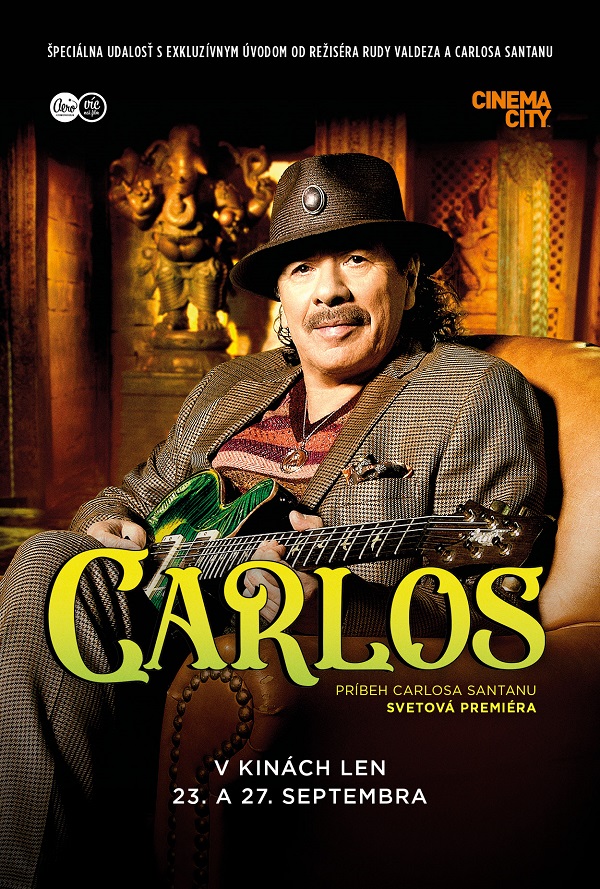CARLOS: The Santana Journey Global Premiere poster