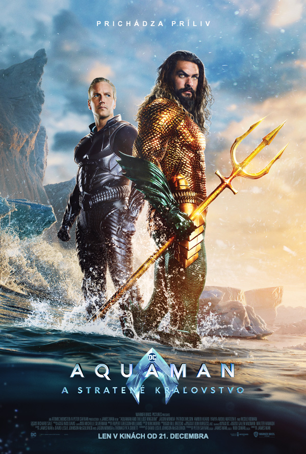 Aquaman a stratené kráľovstvo poster
