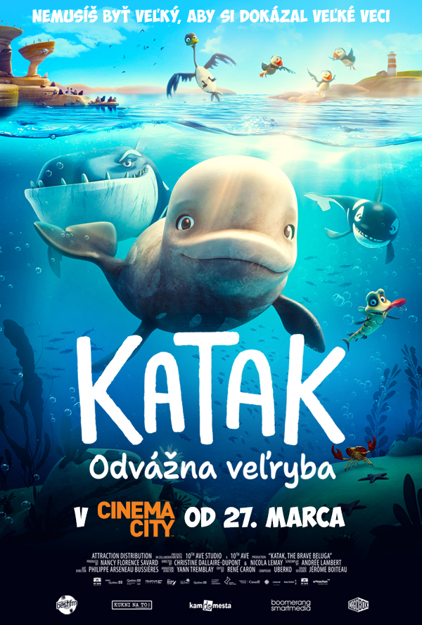Katak: Odvážna veľryba poster