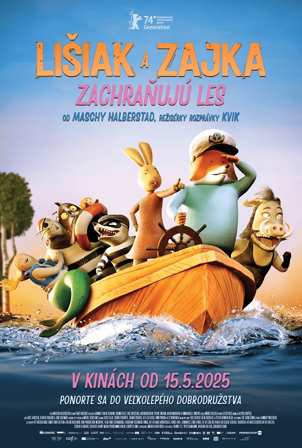 Lišiak a zajka zachraňujú les poster