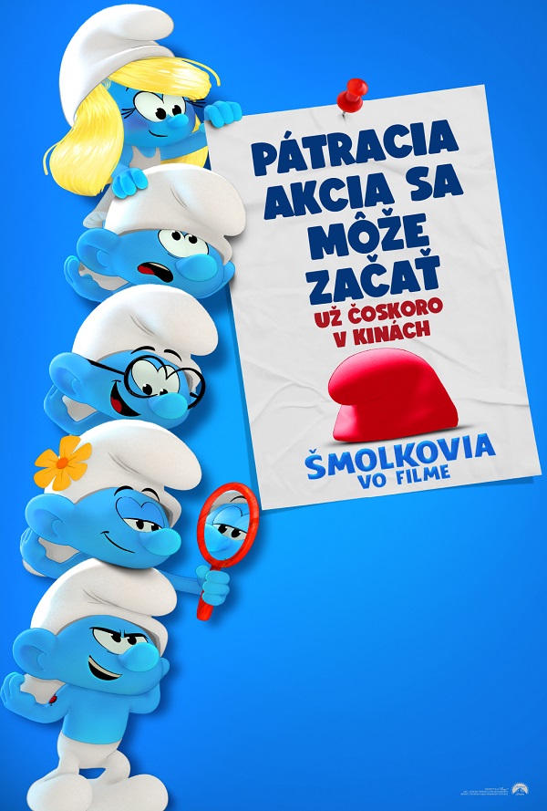 Šmolkovia vo filme poster