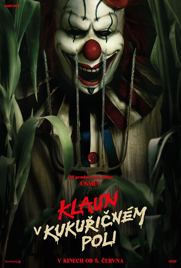 Klaun v kukuričnom poli poster