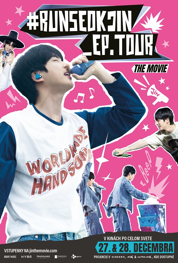 #RUNSEOKJIN_EP.TOUR THE MOVIE poster