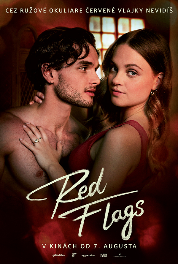 Red flags poster