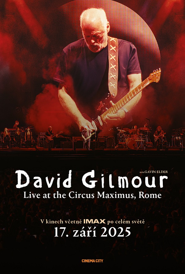 David Gilmour Live at the Circus Maximus, Rome poster