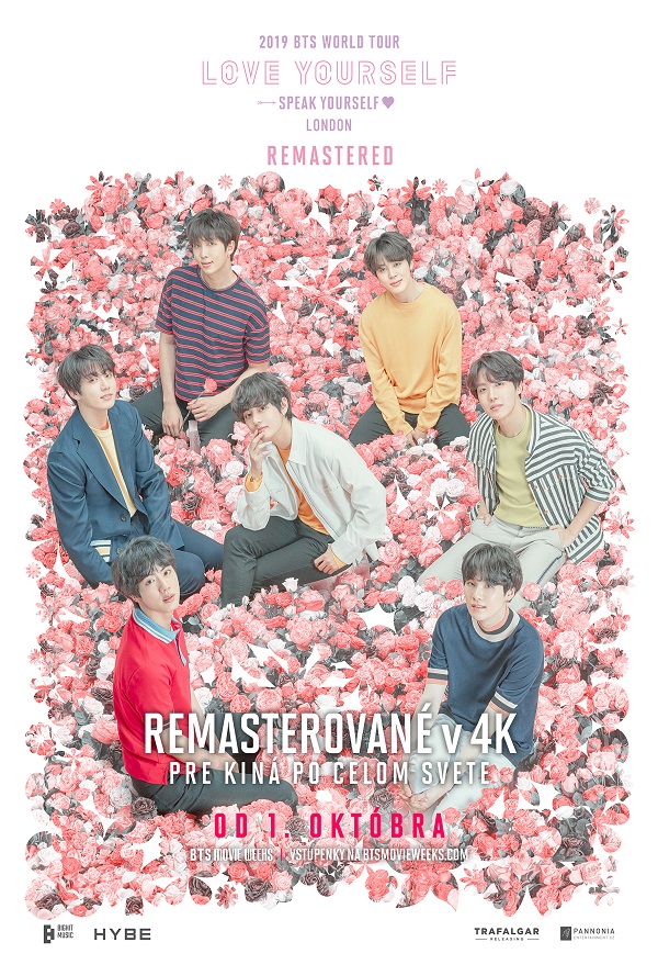 BTS 2019 WORLD TOUR  ‘LOVE YOURSELF: SPEAK YOURSELF’ LONDON Remastered poster