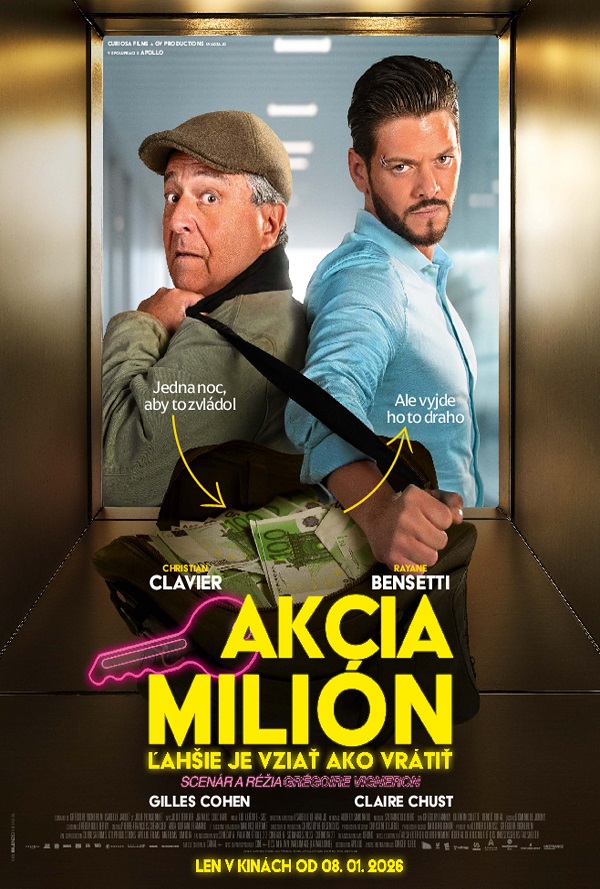 Akcia milión poster