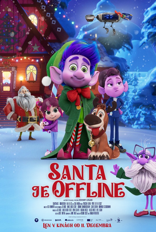 Santa je offline poster