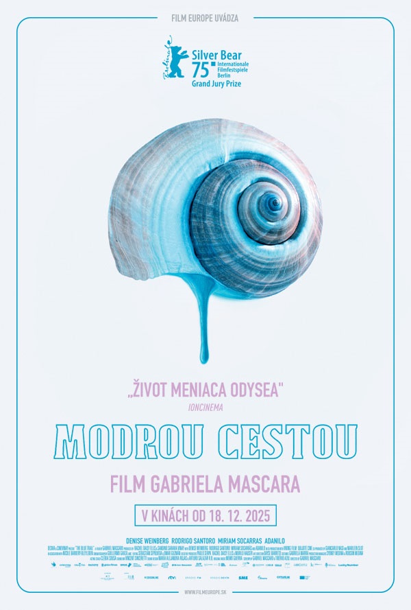 Modrou cestou poster