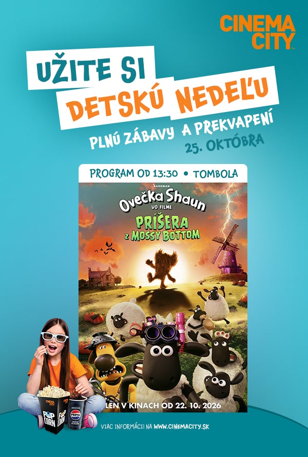 Detská nedeľa: Ovečka Shaun vo filme Príšera z Mossy Bottom